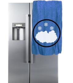Холодильник Candy : намерзает снег, лед на стенке